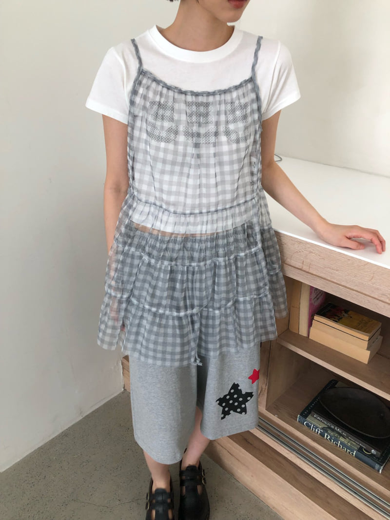 Flash - Korean Women Fashion - #momslook - Chess One-piece - 4