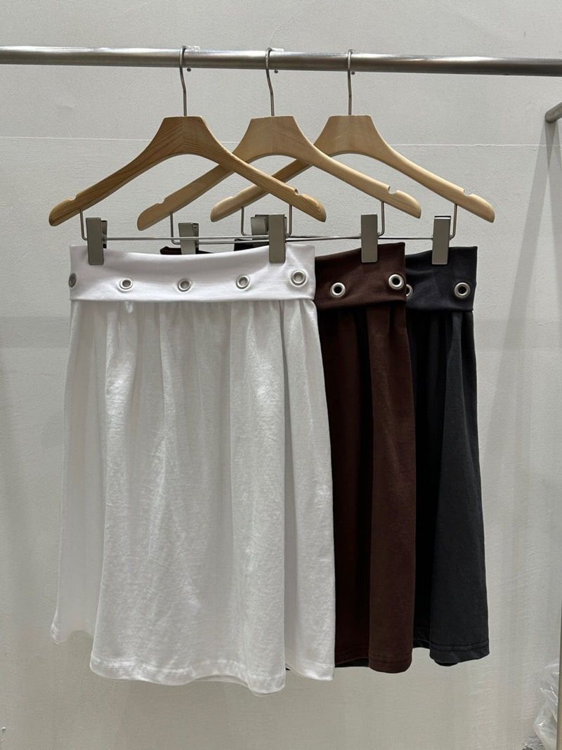 Flash - Korean Women Fashion - #momslook - Eyelet Skirt (also wearable as top) - 11