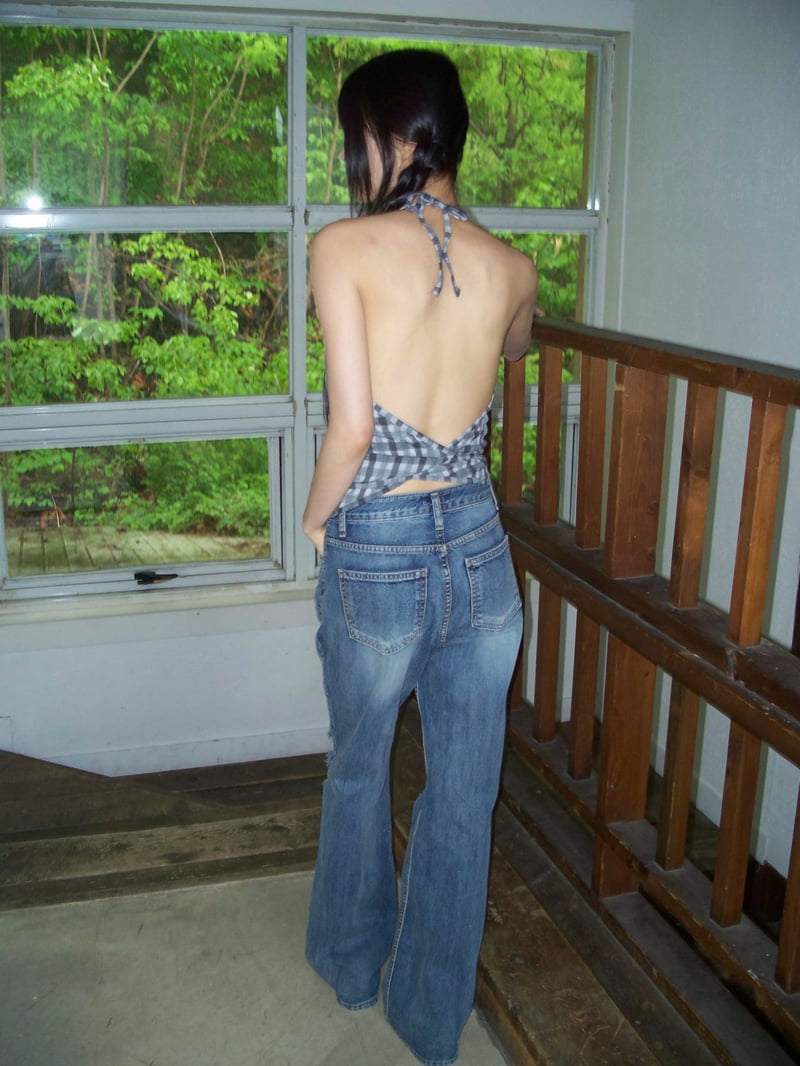Flash - Korean Women Fashion - #momslook - Ripped Bootcut Jeans - 9