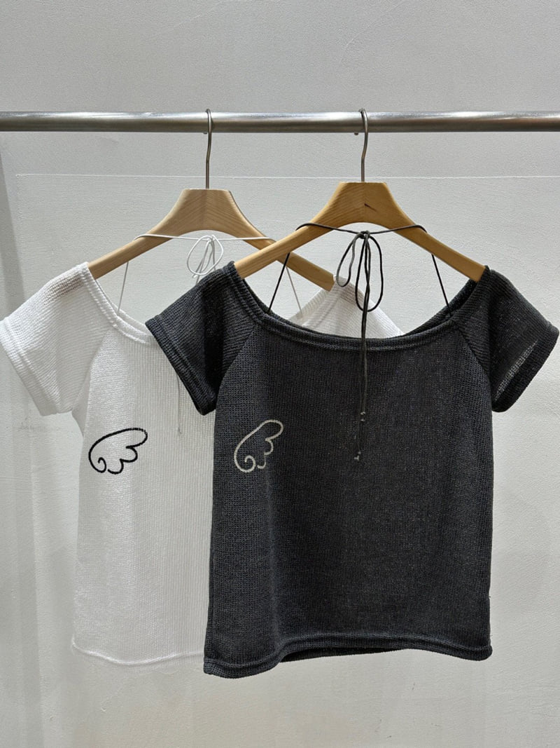 Flash - Korean Women Fashion - #momslook - Over Knit Tee - 12