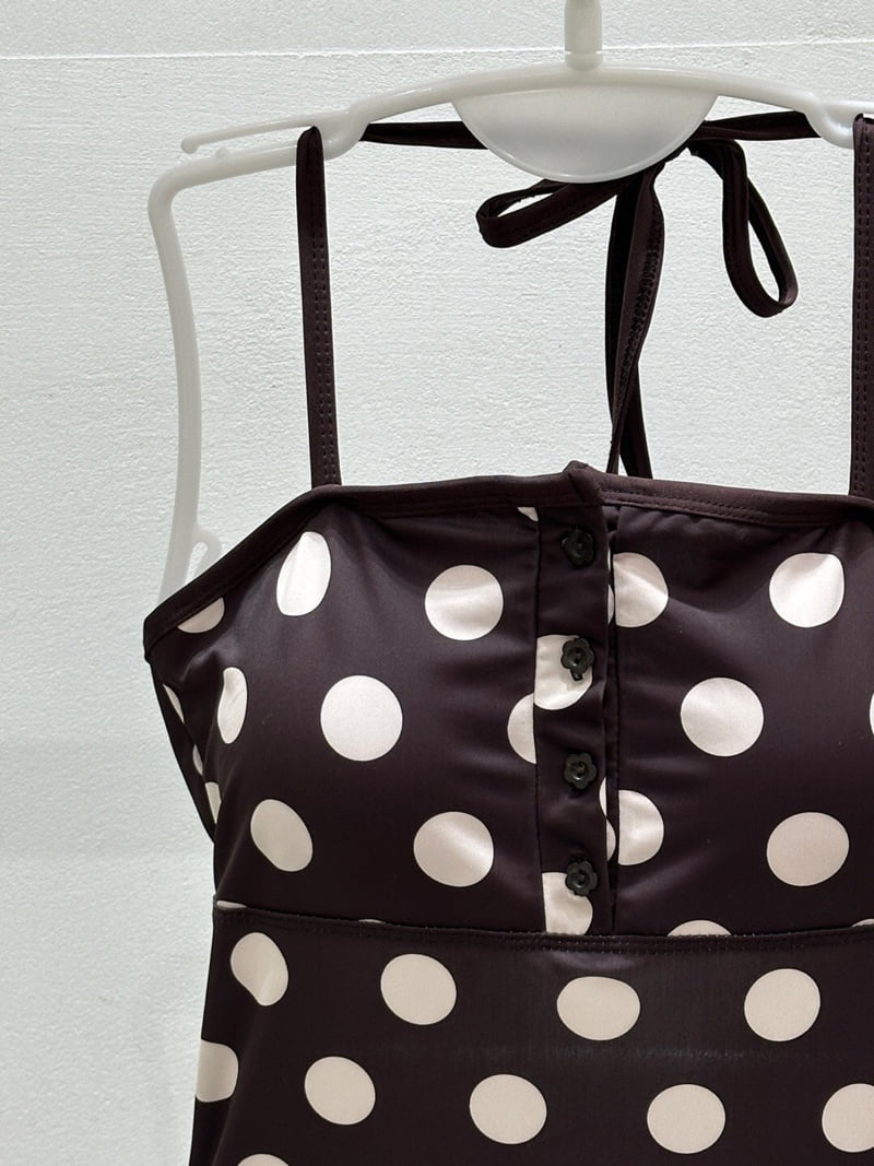 Flash - Korean Women Fashion - #momslook - Polka Dot Monokini - 12