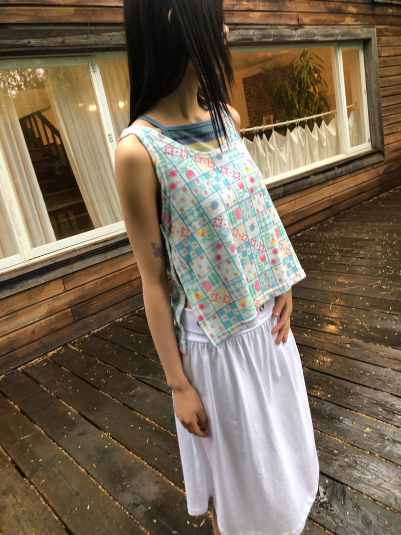Flash - Korean Women Fashion - #momslook - Beach Sleeveless - 7