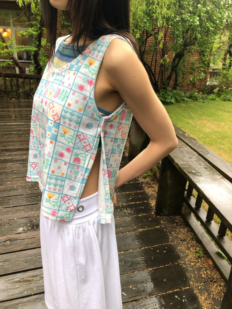 Flash - Korean Women Fashion - #momslook - Beach Sleeveless - 9