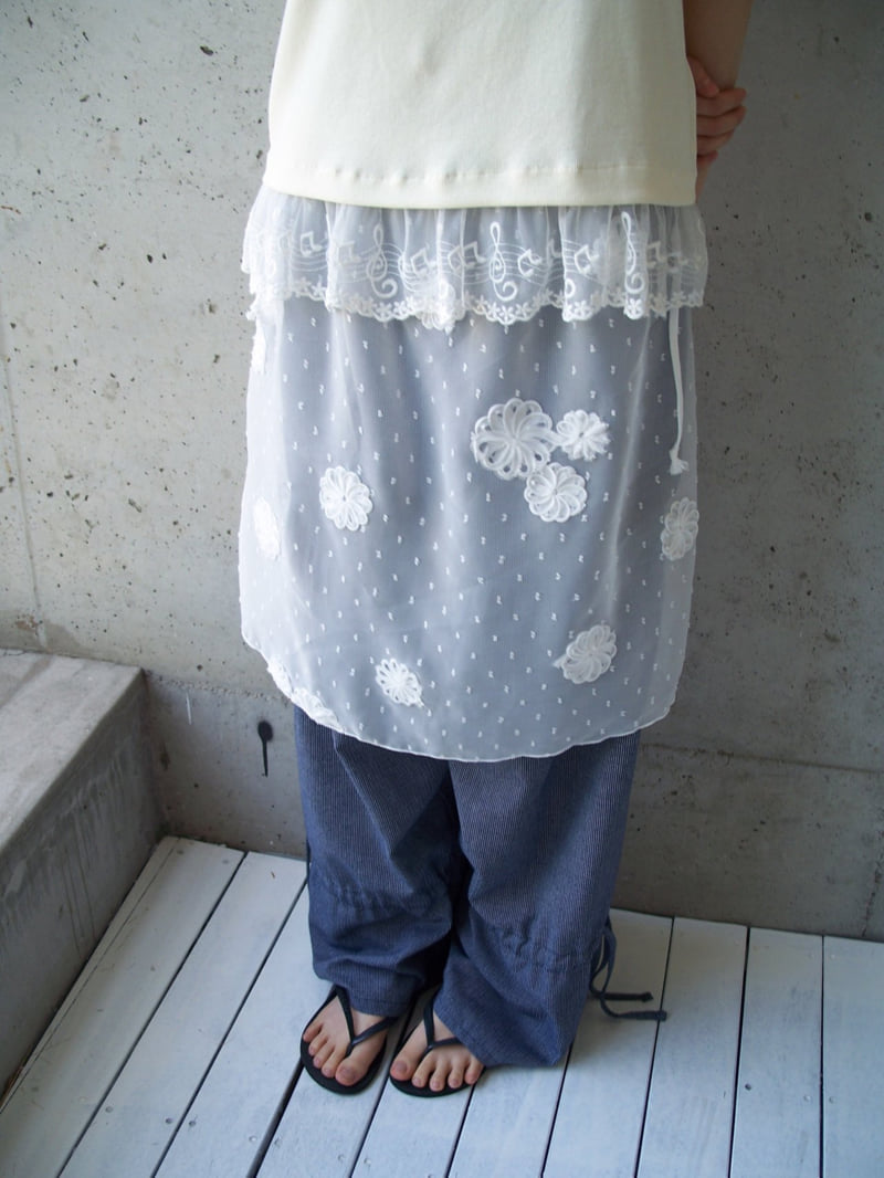 Flash - Korean Women Fashion - #momslook - See-through Skirt - 7