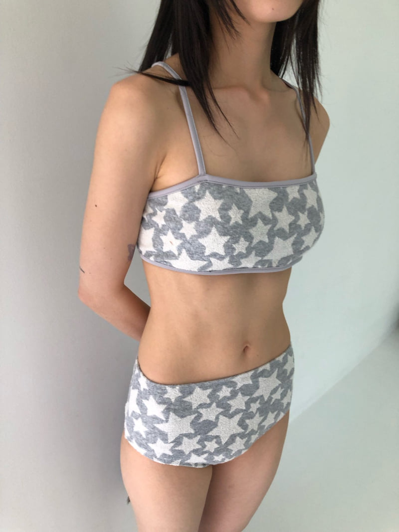 Flash - Korean Women Fashion - #momslook - Star Terry Swimwear - 2
