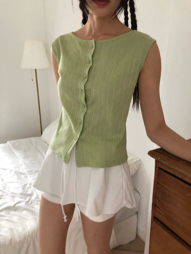 Flash - Korean Women Fashion - #momslook - French Sleeveless - 2
