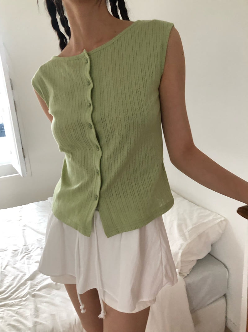 Flash - Korean Women Fashion - #momslook - French Sleeveless - 3