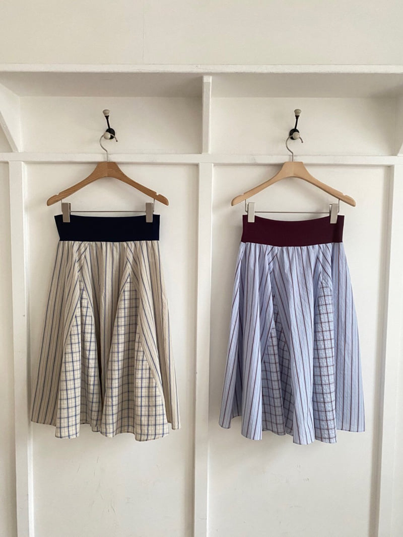 Flash - Korean Women Fashion - #momslook - Mix Skirt - 10
