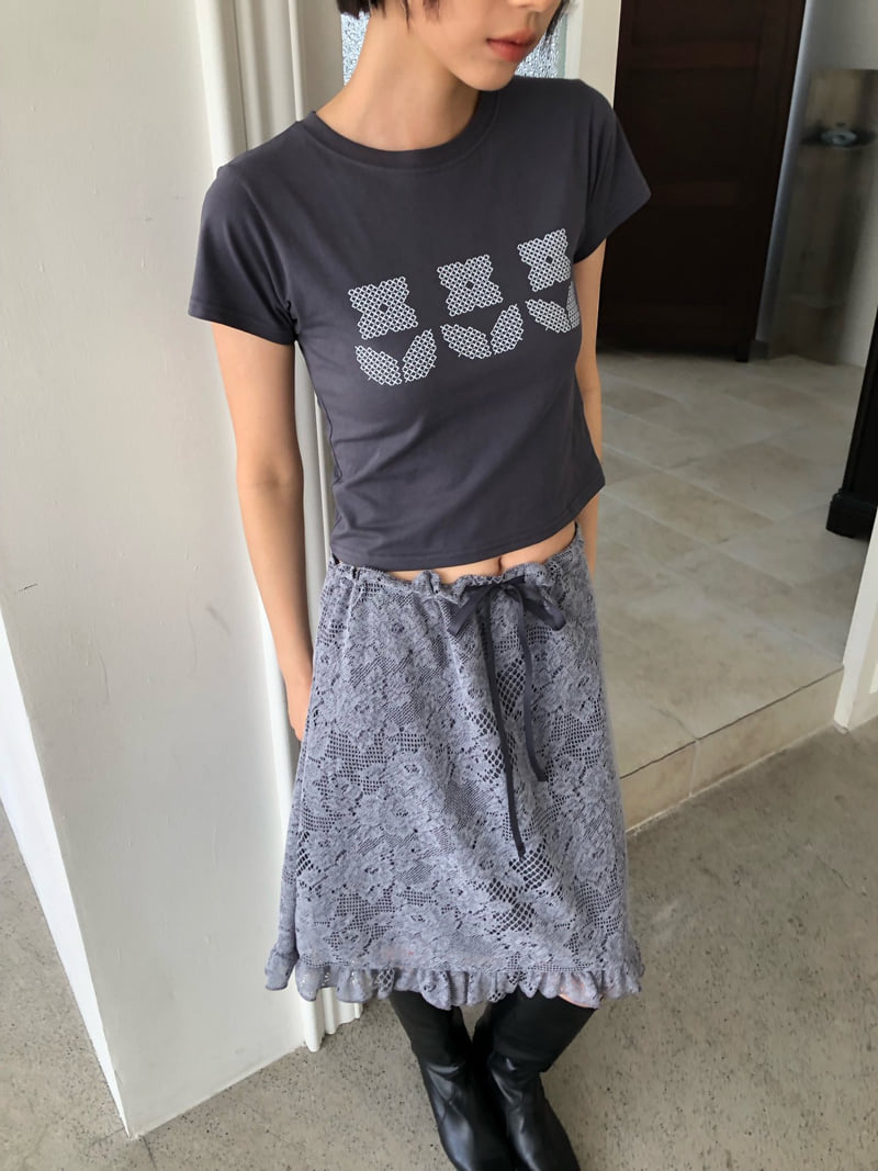 Flash - Korean Women Fashion - #vintagekidsstyle - Doremi Tee - 4