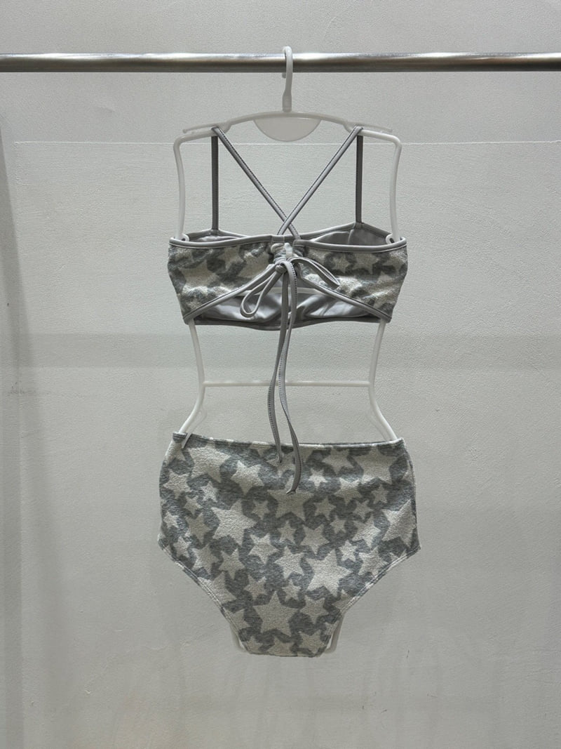 Flash - Korean Women Fashion - #pursuepretty - Star Terry Swimwear - 12