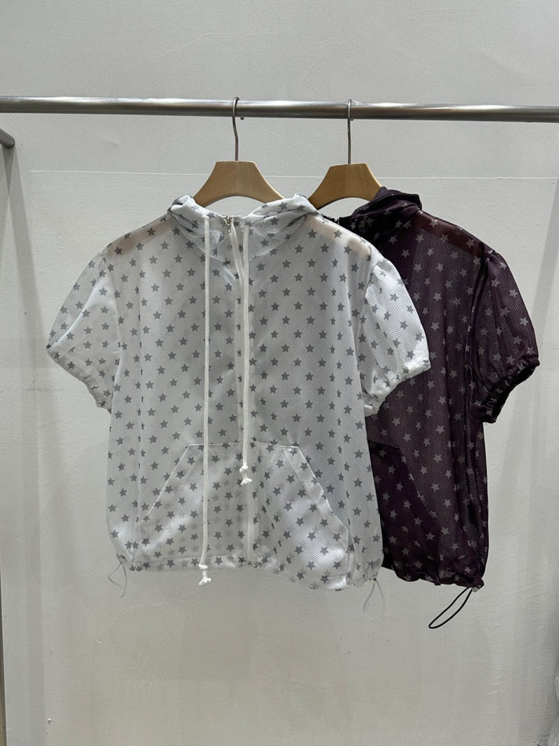 Flash - Korean Women Fashion - #pursuepretty - Star Mesh Jacket - 9