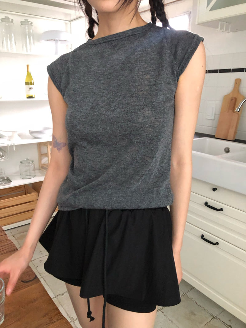 Flash - Korean Women Fashion - #vintagekidsstyle - Morning Tee - 4