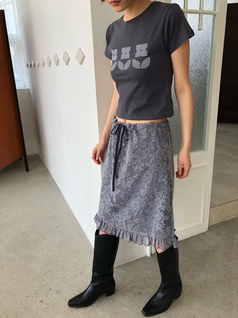 Flash - Korean Women Fashion - #restrostyle - Gardening Skirt - 6
