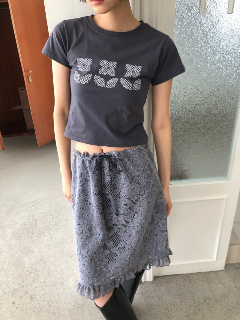 Flash - Korean Women Fashion - #restrostyle - Doremi Tee - 5