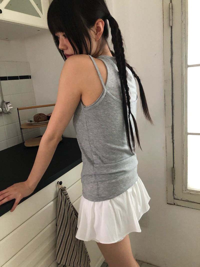 Flash - Korean Women Fashion - #restrostyle - Titi Sleeveless Set - 2