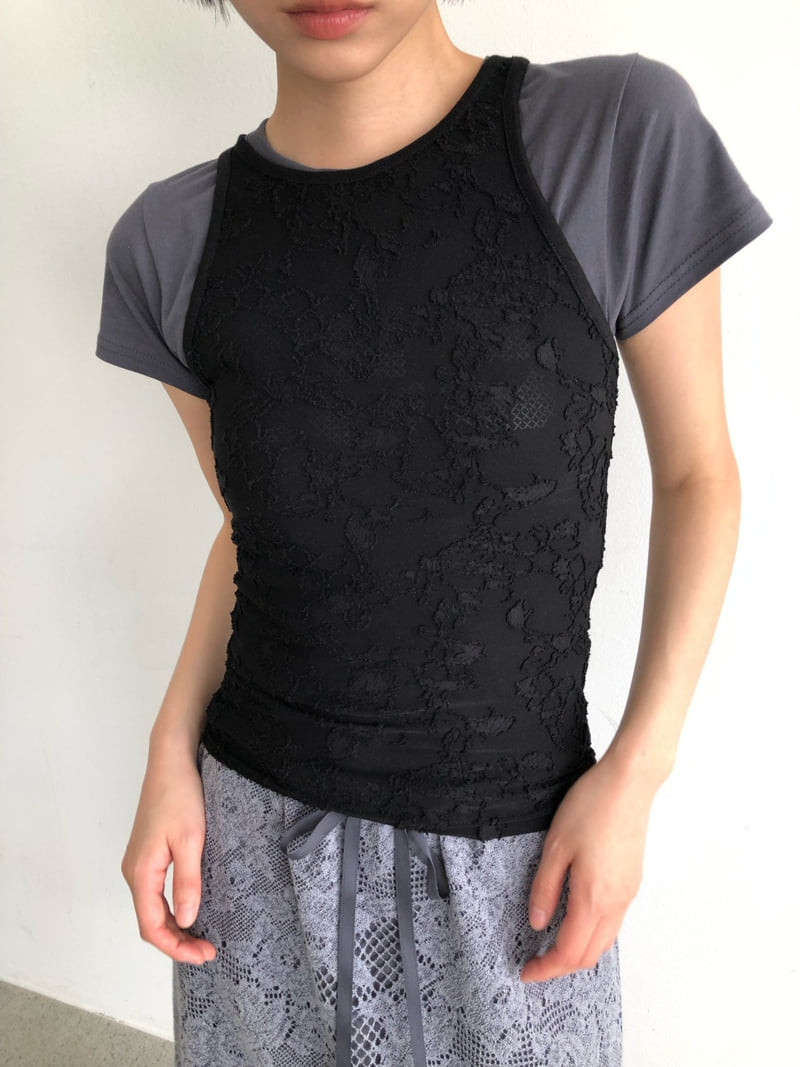 Flash - Korean Women Fashion - #romanticstyle - Doremi Tee - 6