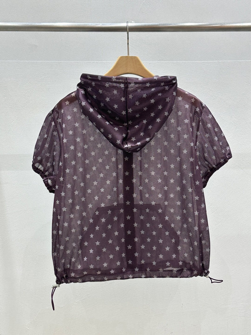 Flash - Korean Women Fashion - #romanticstyle - Star Mesh Jacket - 11