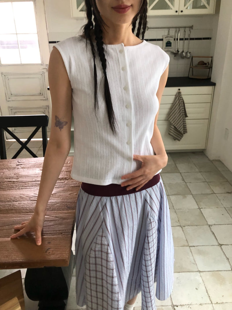 Flash - Korean Women Fashion - #romanticstyle - French Sleeveless - 10