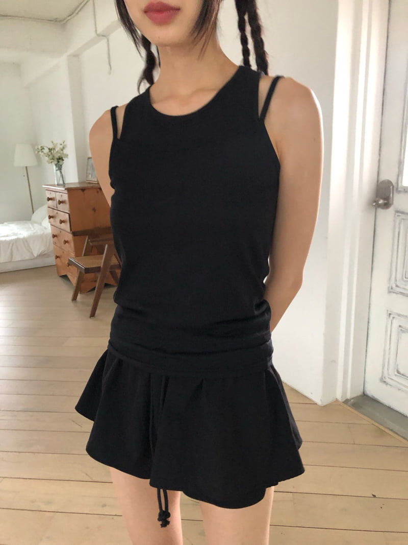 Flash - Korean Women Fashion - #romanticstyle - Titi Sleeveless Set - 3