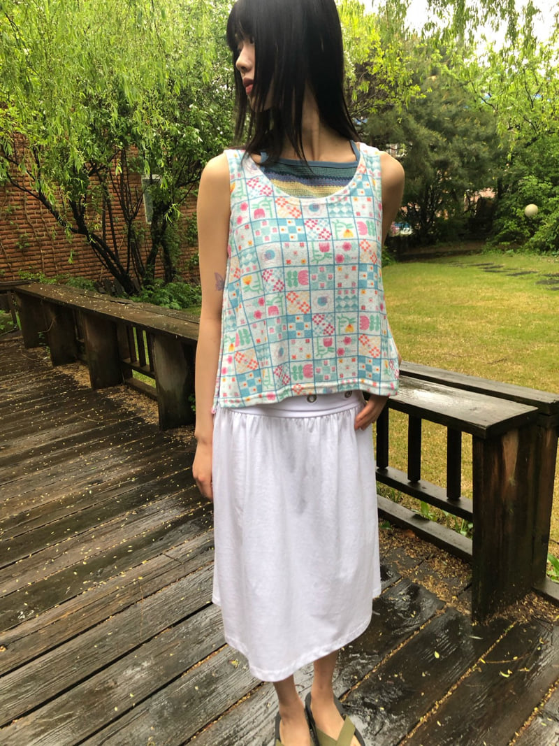 Flash - Korean Women Fashion - #shopsmall - Eyelet Skirt (also wearable as top) - 6