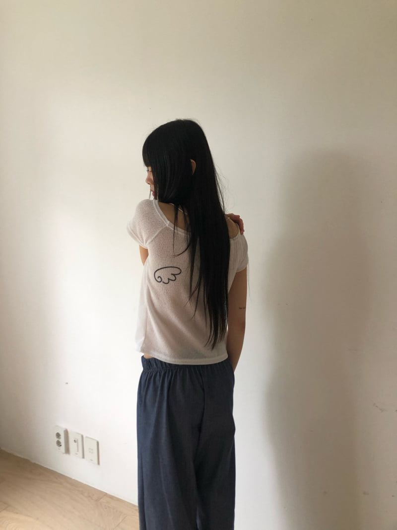 Flash - Korean Women Fashion - #shopsmall - Over Knit Tee