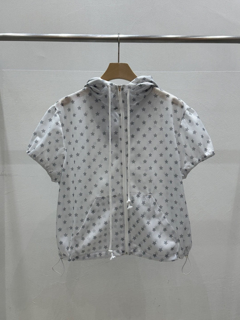 Flash - Korean Women Fashion - #shopsmall - Star Mesh Jacket - 12
