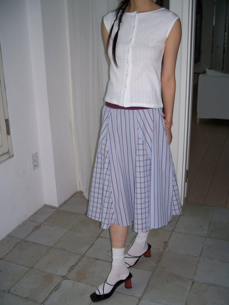 Flash - Korean Women Fashion - #shopsmall - Mix Skirt - 5