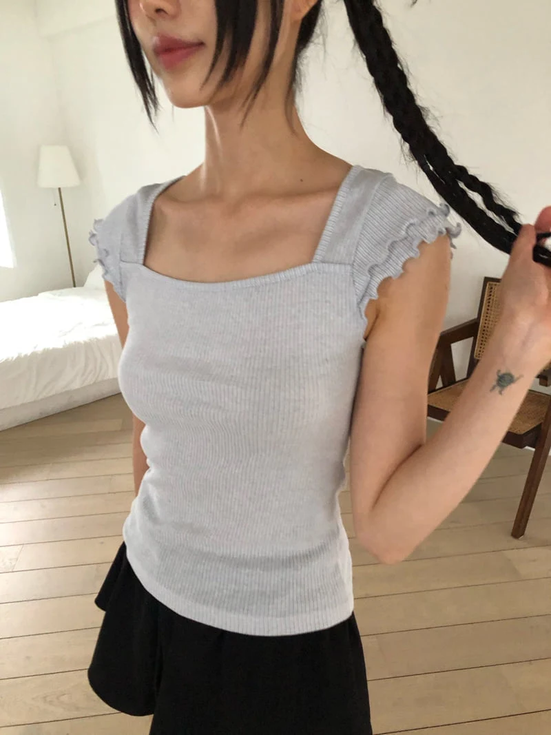 Flash - Korean Women Fashion - #shopsmall - Wing Tee - 2