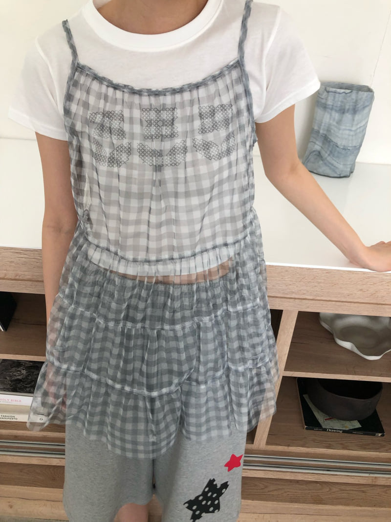 Flash - Korean Women Fashion - #vintageinspired - Chess One-piece - 6