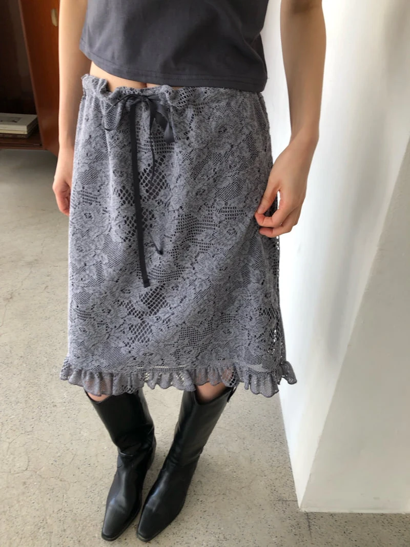 Flash - Korean Women Fashion - #vintageinspired - Gardening Skirt - 3
