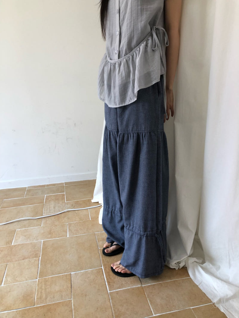 Flash - Korean Women Fashion - #vintageinspired - Easy Pants - 8