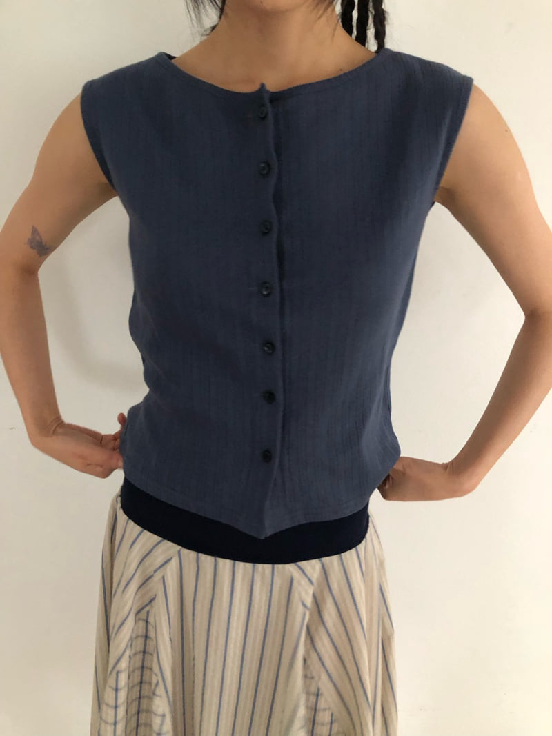 Flash - Korean Women Fashion - #vintageinspired - French Sleeveless - 6