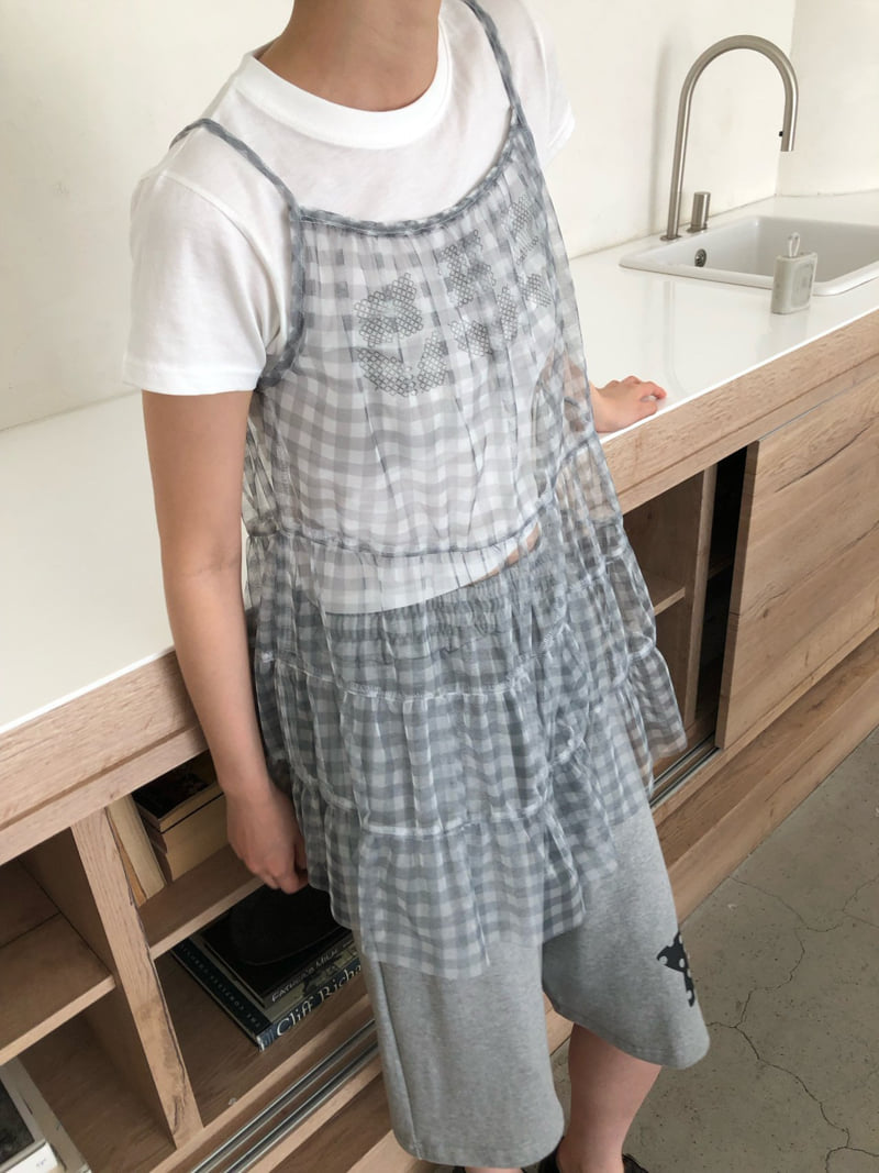 Flash - Korean Women Fashion - #vintagekidsstyle - Chess One-piece - 7