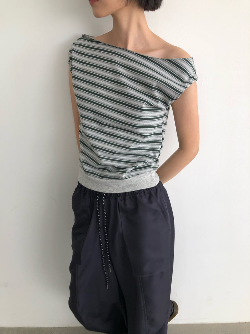 Flash - Korean Women Fashion - #vintagekidsstyle - Arc Tee - 5