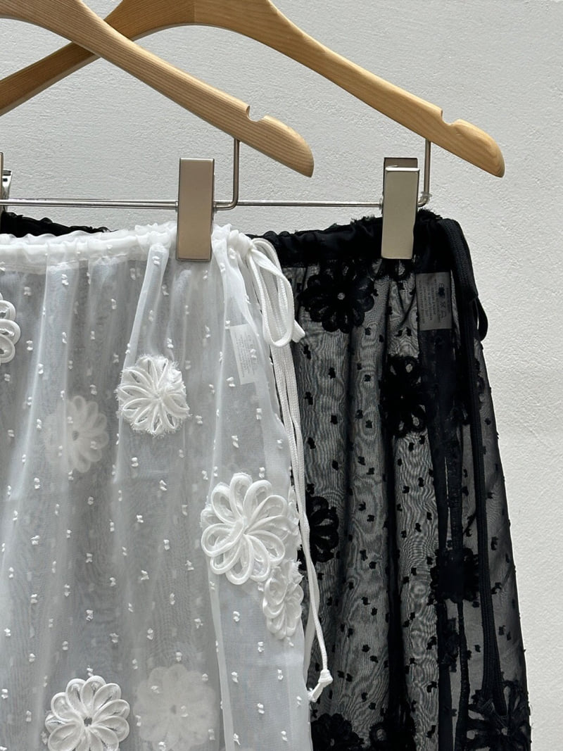 Flash - Korean Women Fashion - #vintagekidsstyle - See-through Skirt - 12