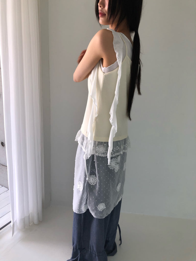 Flash - Korean Women Fashion - #vintagekidsstyle - Music Sleeveless - 10