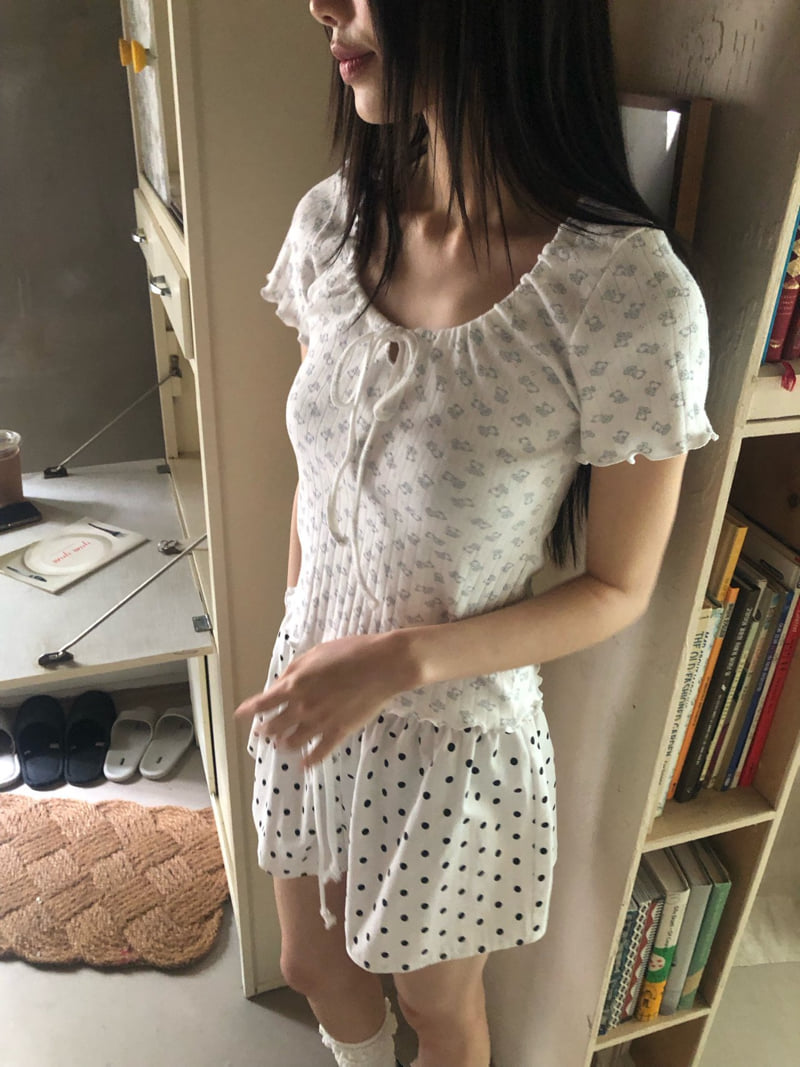 Flash - Korean Women Fashion - #womensfashion - Teddy Bear Tee - 6