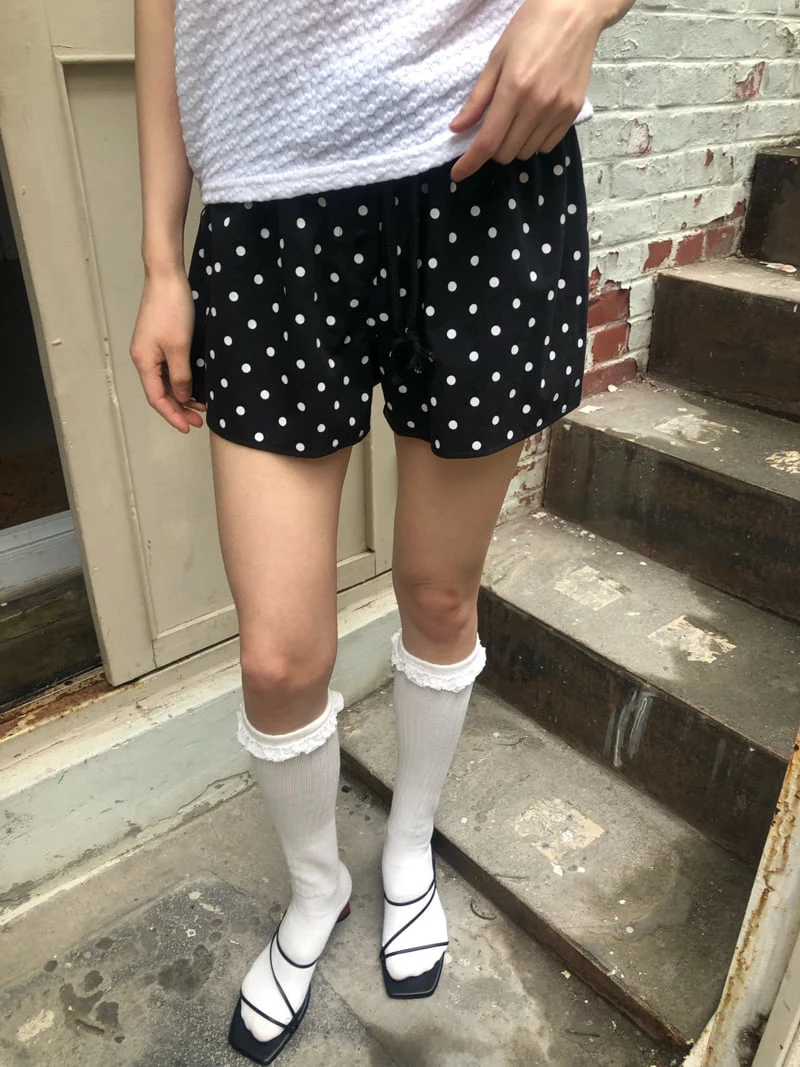Flash - Korean Women Fashion - #womensfashion - Polka Dot Shorts - 8