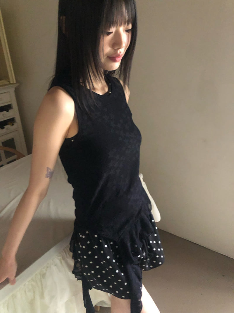 Flash - Korean Women Fashion - #womensfashion - Star Pink Sleeveless