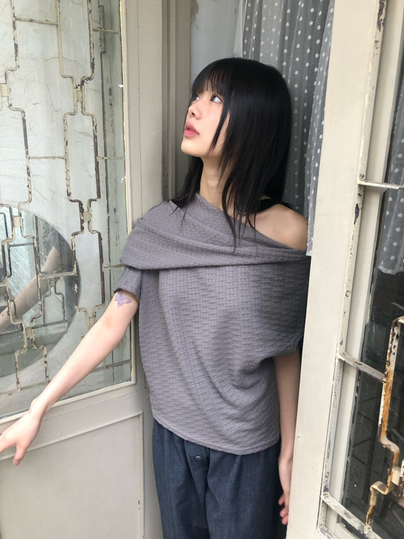 Flash - Korean Women Fashion - #momslook - Poncho Tee - 4