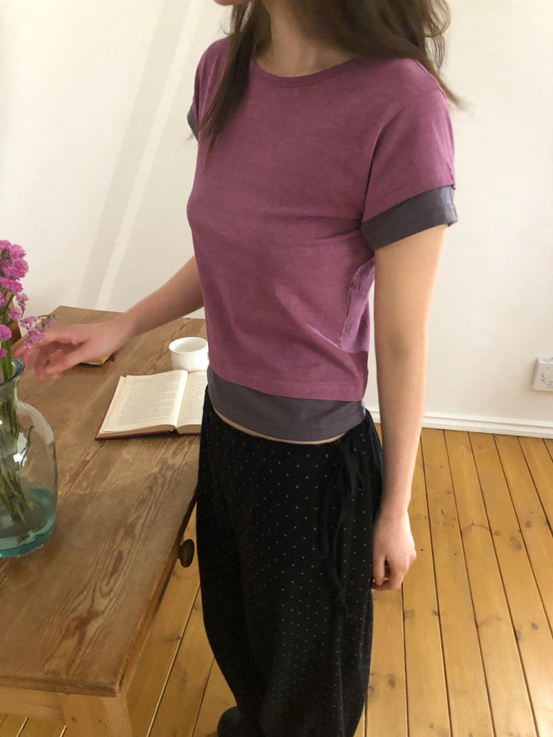 Flash - Korean Women Fashion - #womensfashion - Dipping Tee - 6