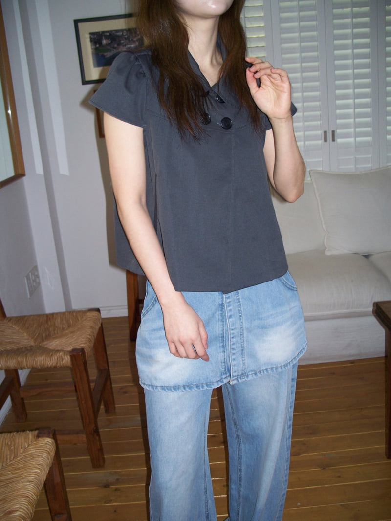 Flash - Korean Women Fashion - #womensfashion - Skirt Denim Pants - 7