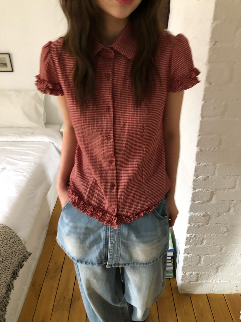 Flash - Korean Women Fashion - #womensfashion - Scone Shirt - 2