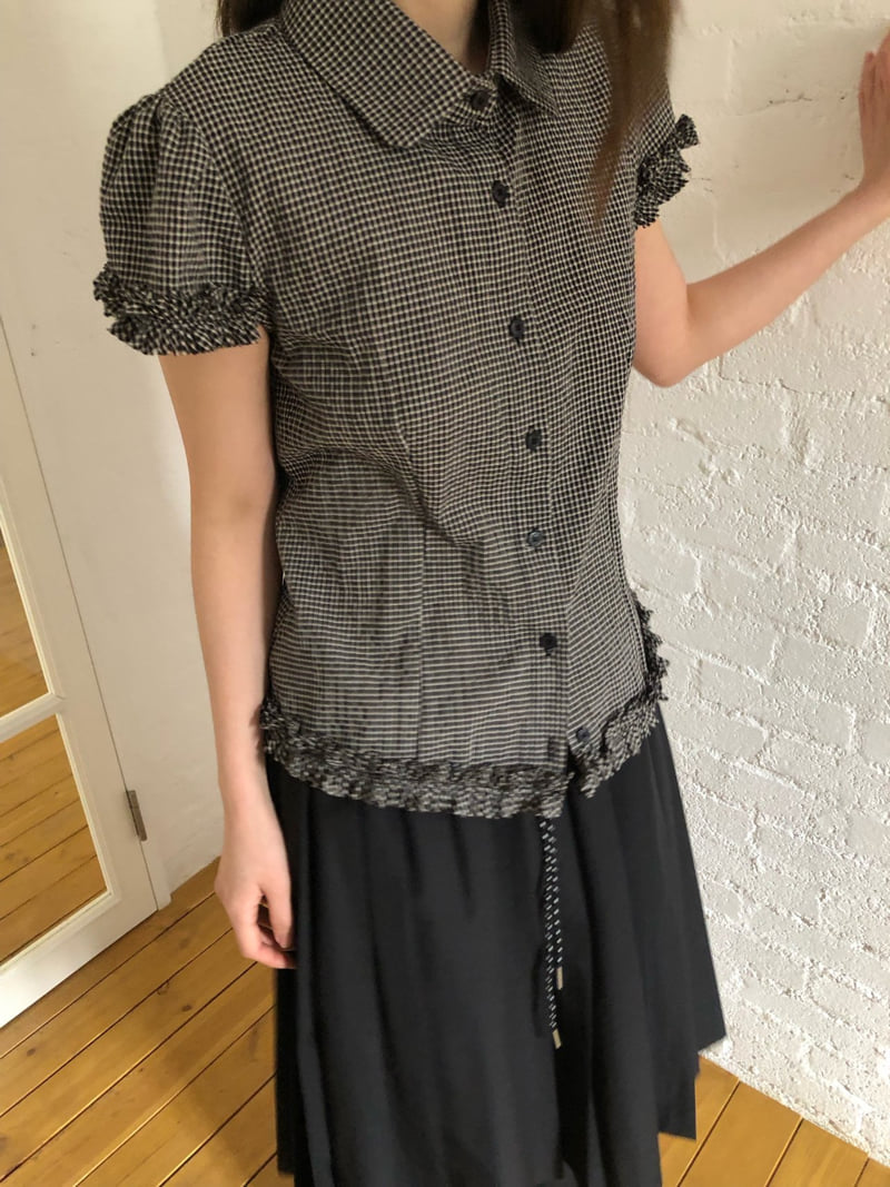 Flash - Korean Women Fashion - #womensfashion - Scone Shirt - 8