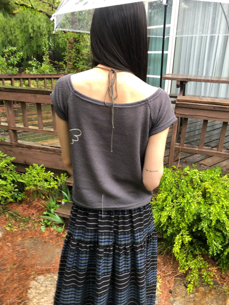 Flash - Korean Women Fashion - #womensfashion - Over Knit Tee - 9