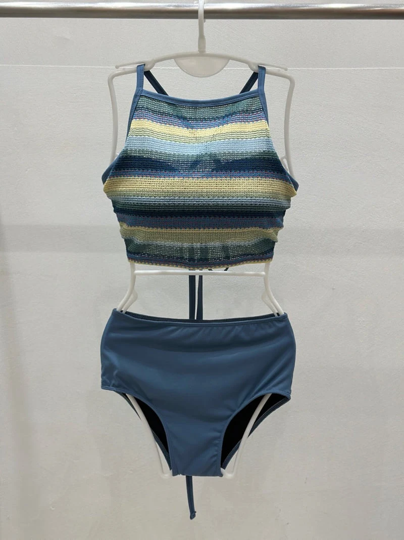 Flash - Korean Women Fashion - #womensfashion - Three-piece Swimsuit - 9
