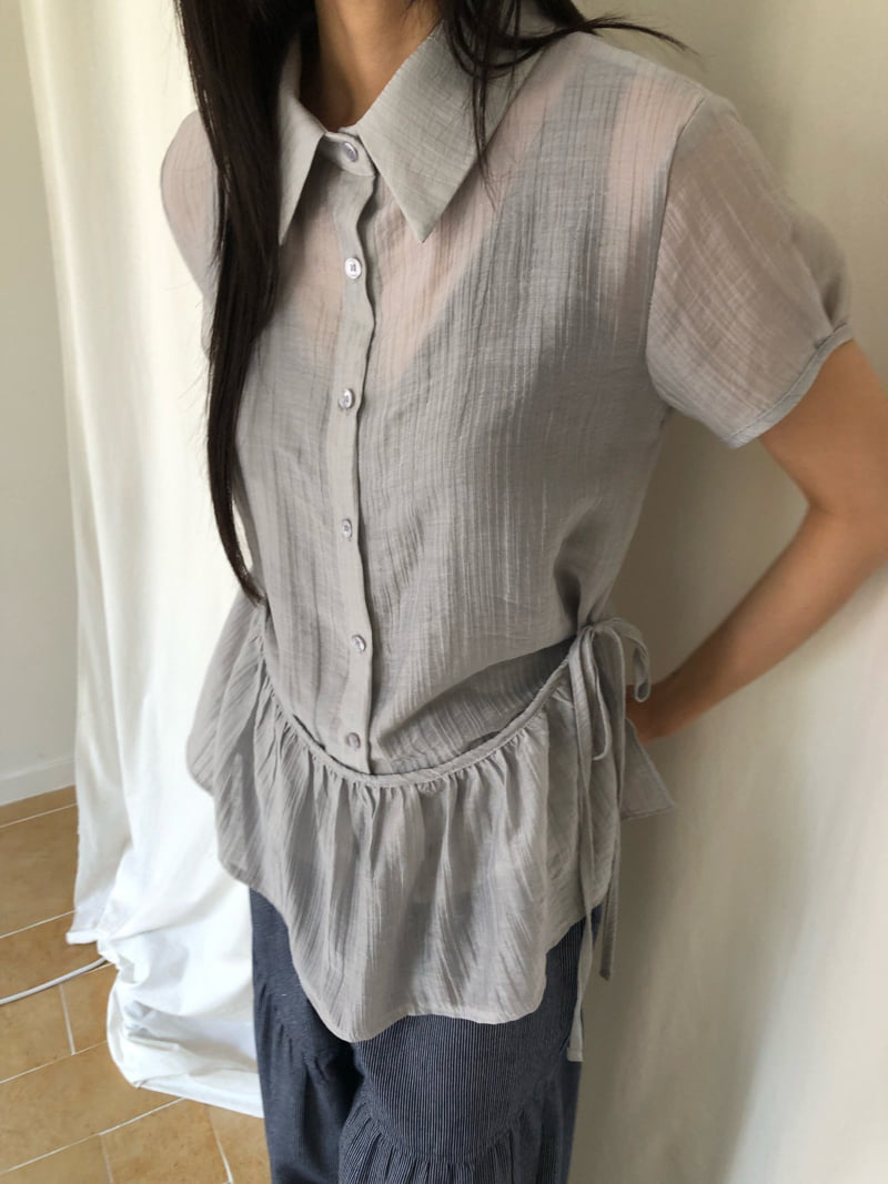 Flash - Korean Women Fashion - #womensfashion - Meringue Frill Shirt - 7