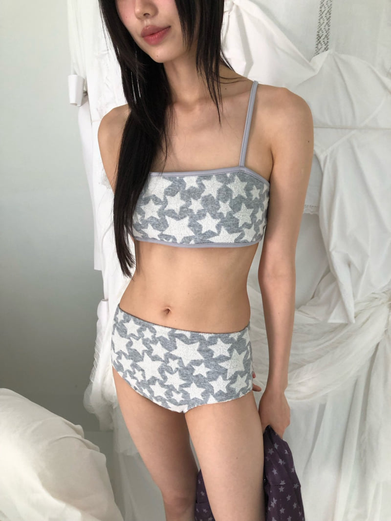 Flash - Korean Women Fashion - #womensfashion - Star Terry Swimwear