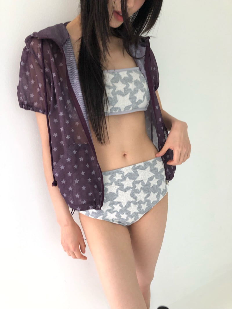 Flash - Korean Women Fashion - #womensfashion - Star Terry Swimwear - 3