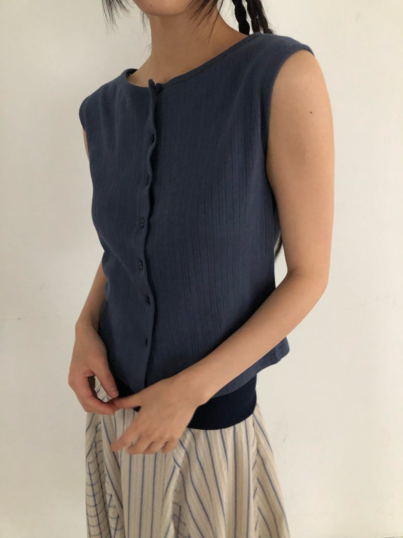 Flash - Korean Women Fashion - #womensfashion - French Sleeveless - 5